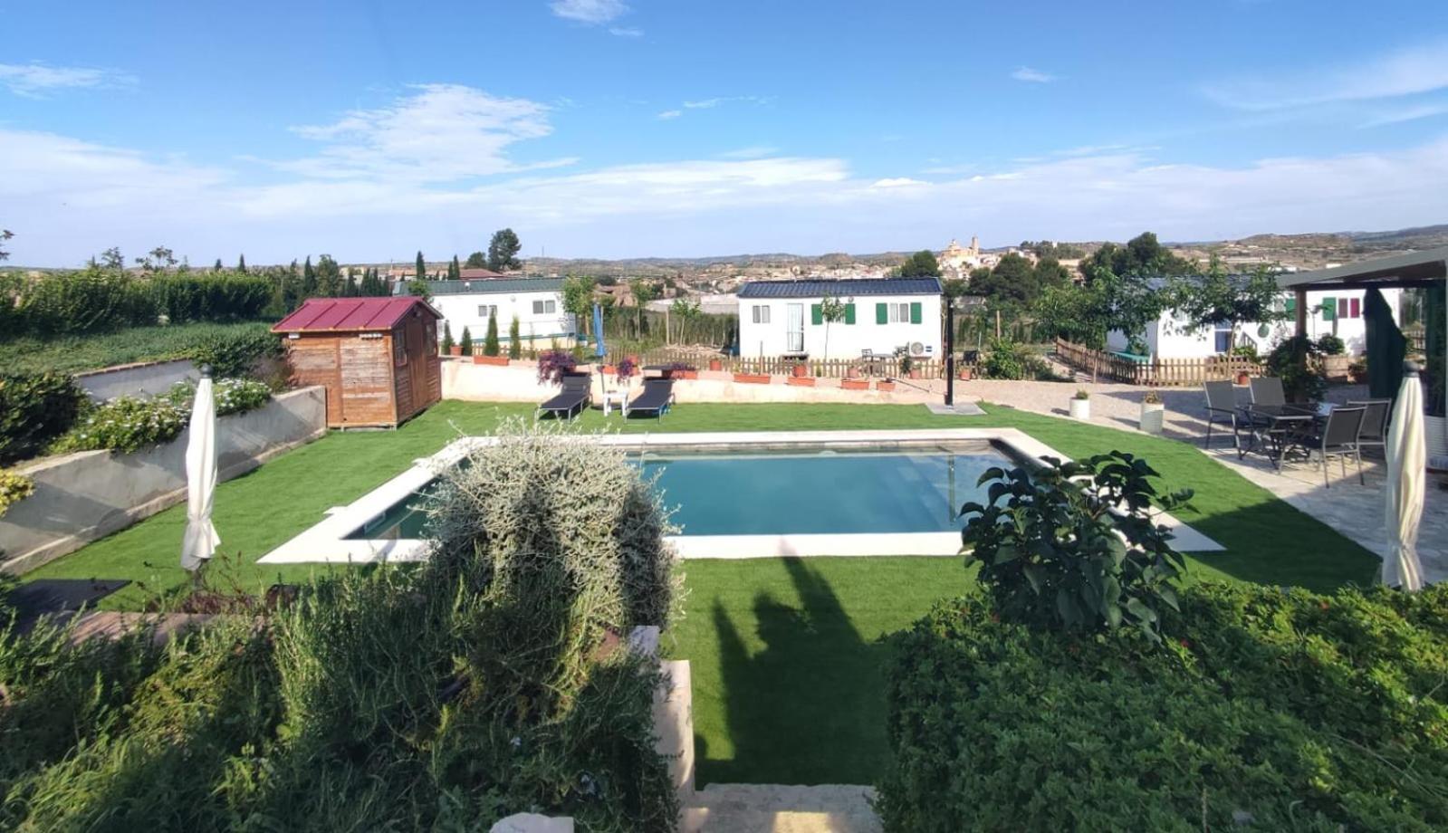 فيلا Finca Los Pedrenales Castelserás المظهر الخارجي الصورة
